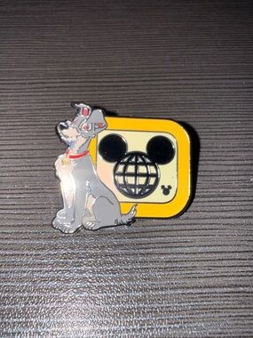 Tramp from Lady & The Tramp 2025 Wave B Hidden Mickey Pin